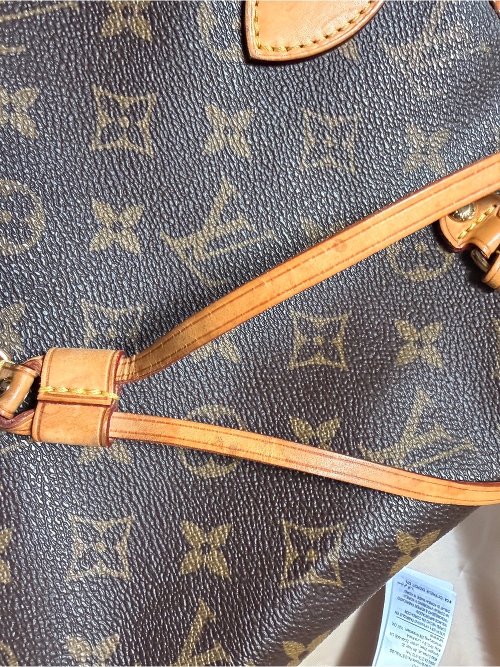 2014 Louis Vuitton Canvas Neverfull MM Tote in Brown - Picture 12 of 14
